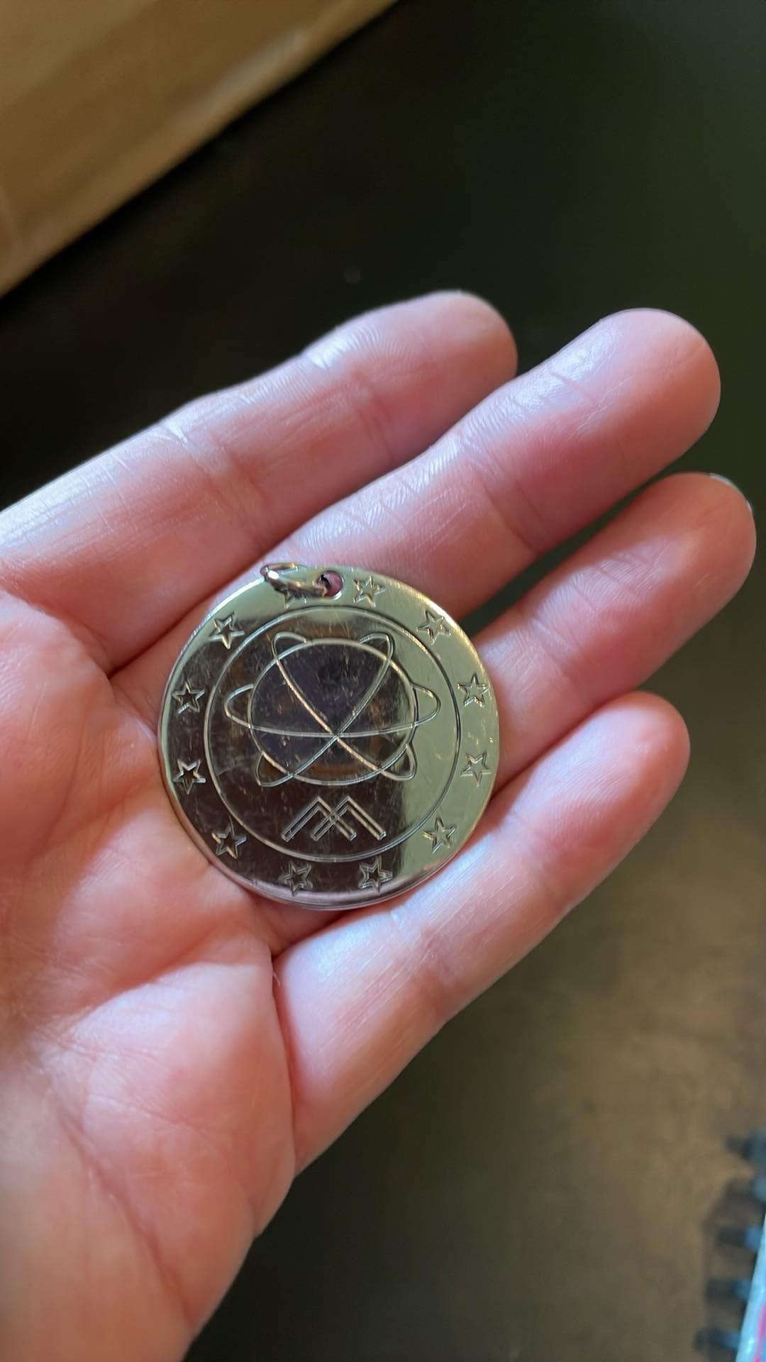 Flow - Atomic Scalar Flow Pendant Silver