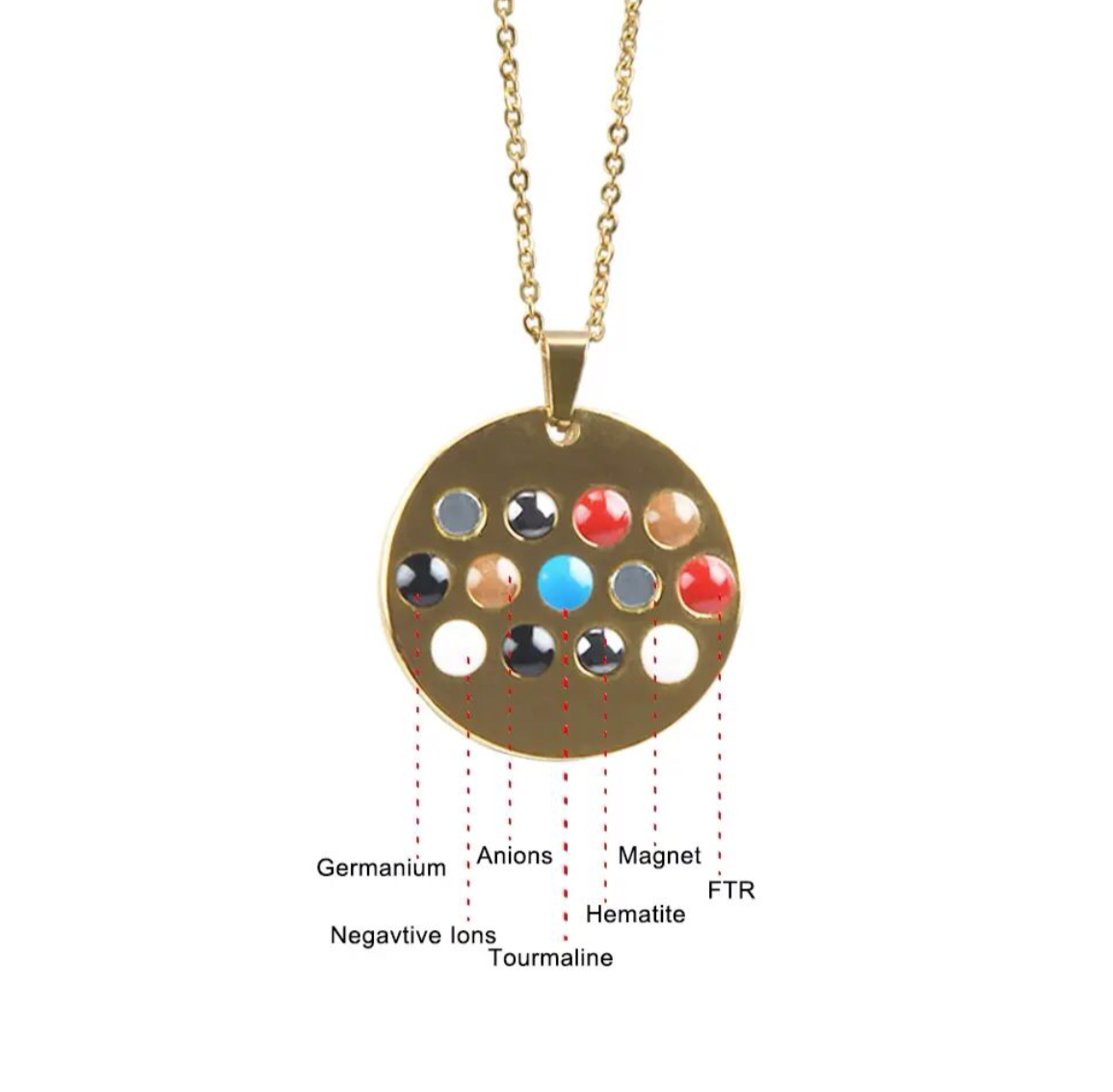 Quantum Black Stone - Rose Gold (small)