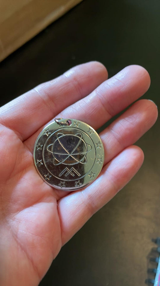 Flow - Atomic Scalar Flow Pendant Silver