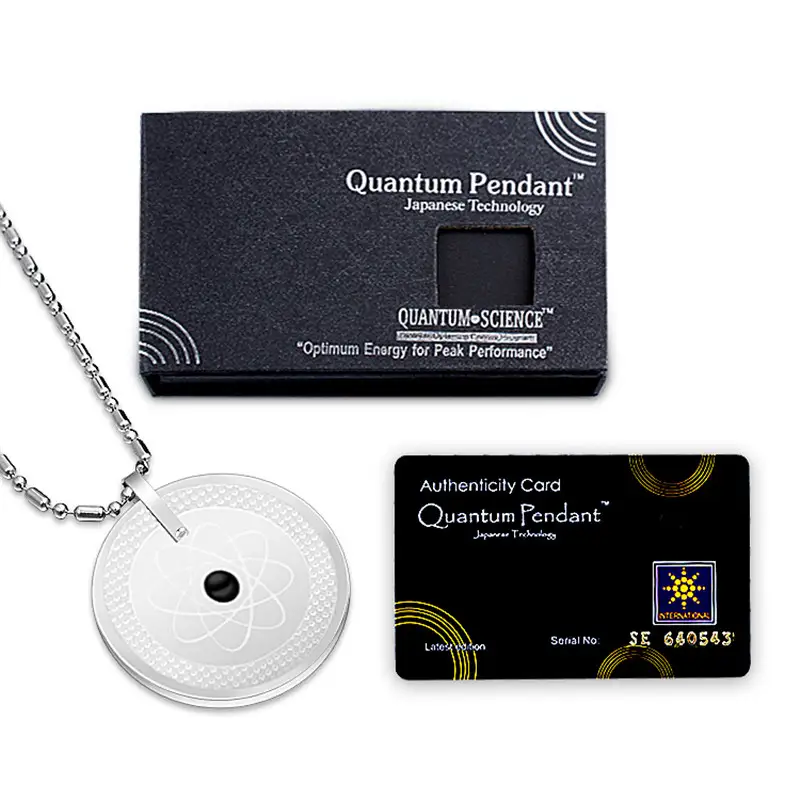 Atomic Grounding Pendant Silver