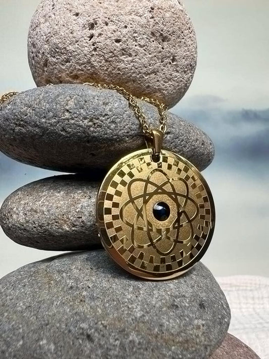 Quantum Black Stone - Gold (small)