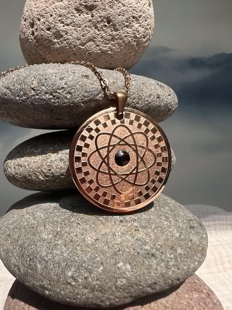 Quantum Black Stone - Rose Gold (small)