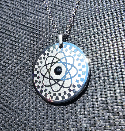 Quantum Black Stone - Silver (small)