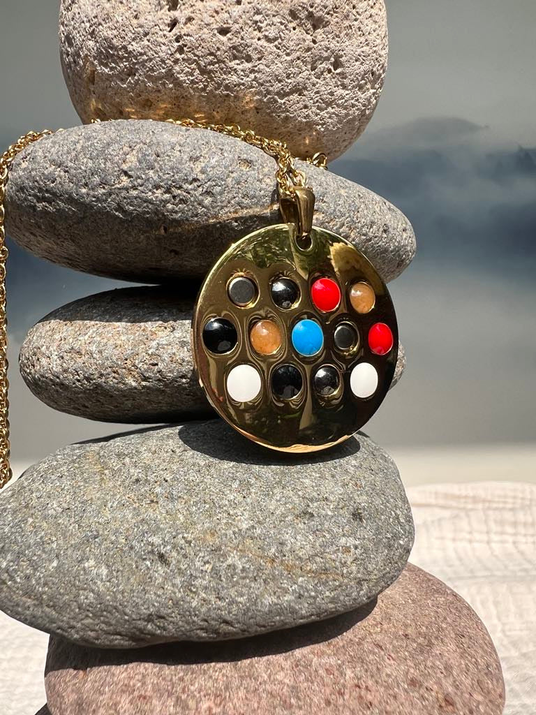 Quantum Black Stone - Gold (small)