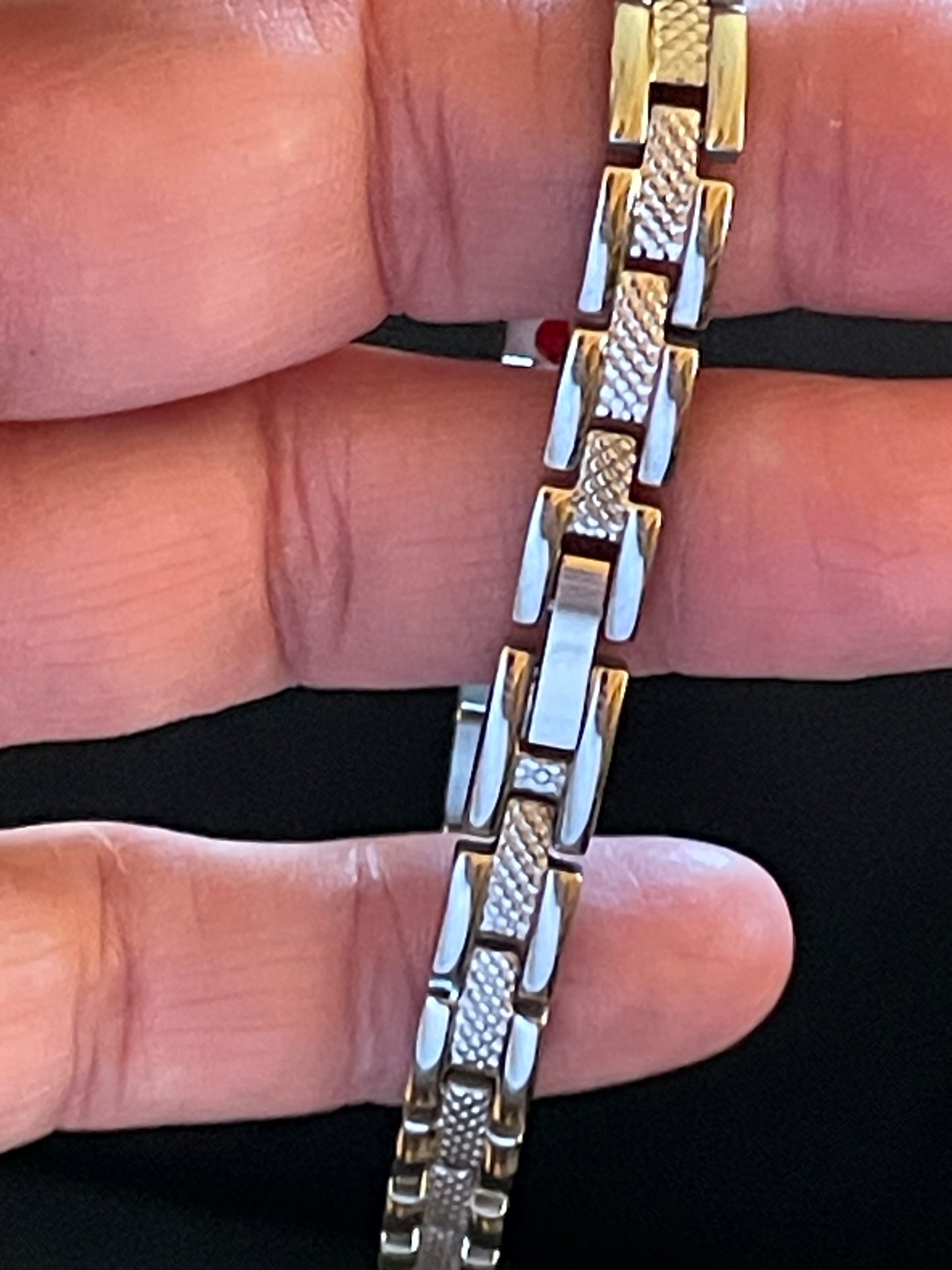 Bracelet-Silver Scalar Energy Bracelet