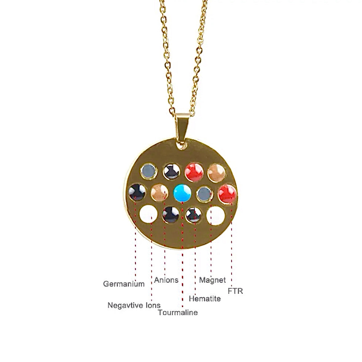 Quantum Black Stone - Gold (small)