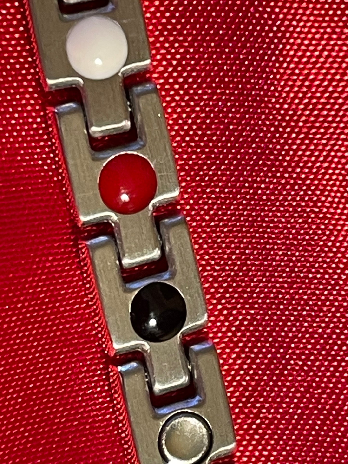 Bracelet-Silver Scalar Energy Bracelet