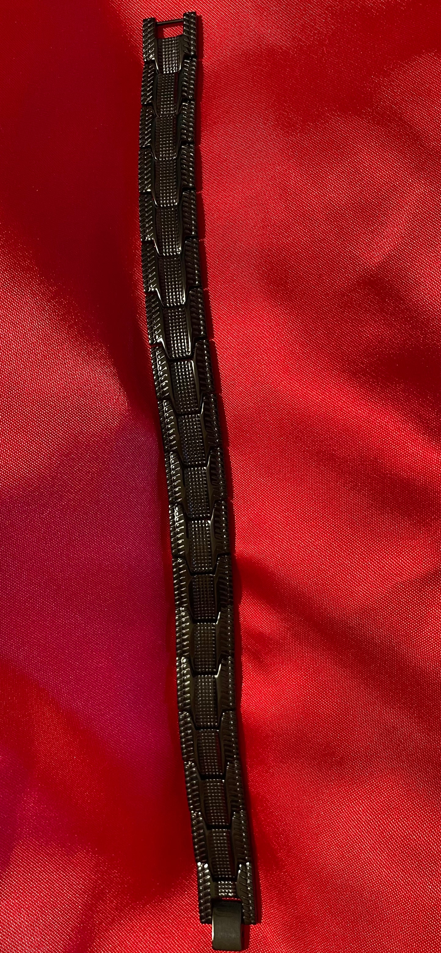 Bracelet-Large Black Scalar Energy Bracelet✨