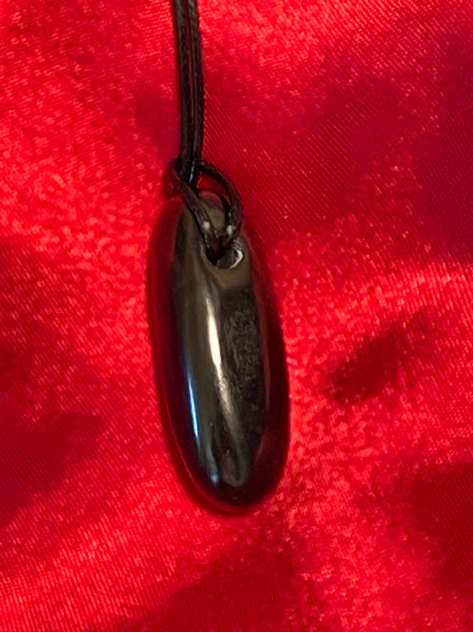 Karelian Shungite, “Pure” Pendant