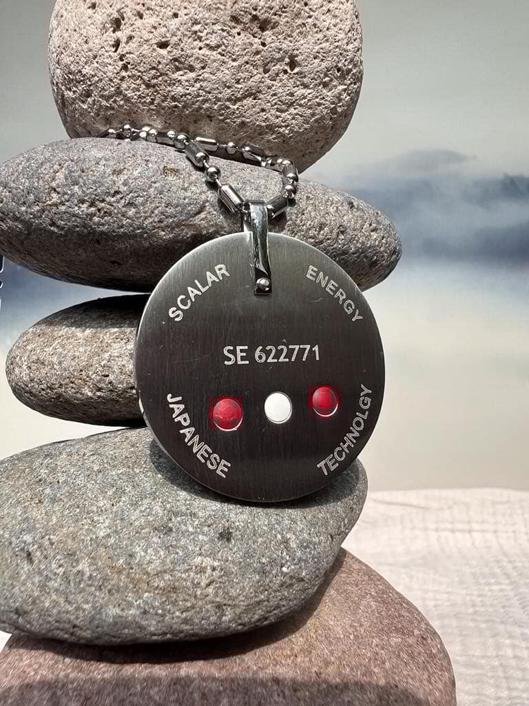 Atomic Grounding Pendant Silver