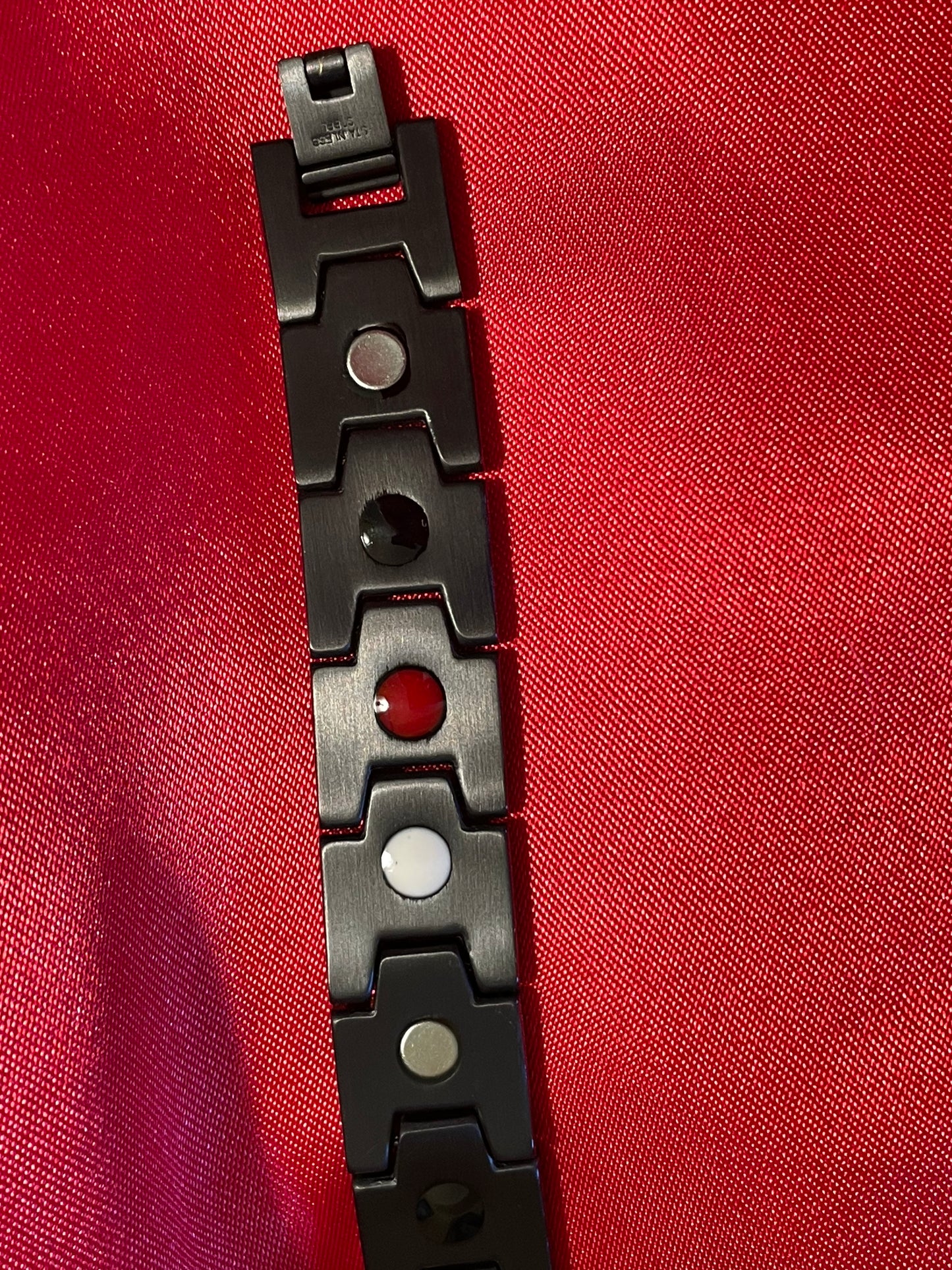 Bracelet-Large Black Scalar Energy Bracelet✨