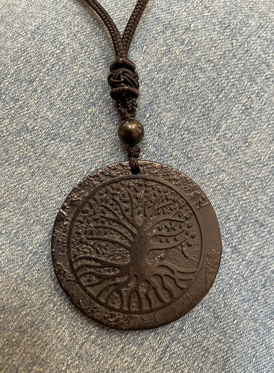 Shungite Tree of Life Pendant