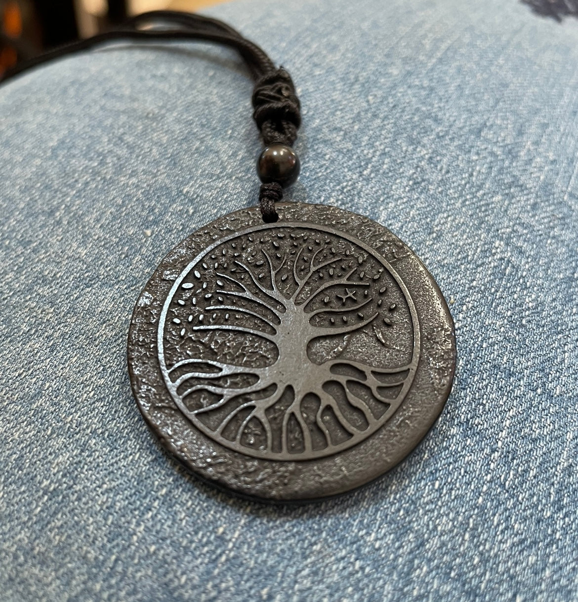 Shungite Tree of Life Pendant